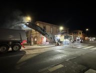 Fano, al via la riasfaltatura di via Roma