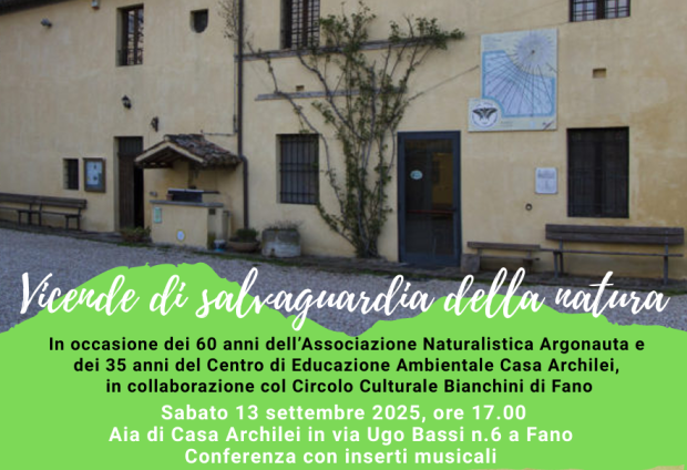 Fano celebra 60 anni dell’Associazione Argonauta e 35 anni di Casa Archilei