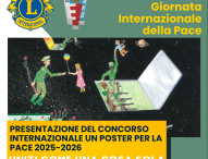 Fano, Lions avvia il concorso Un poster per la pace