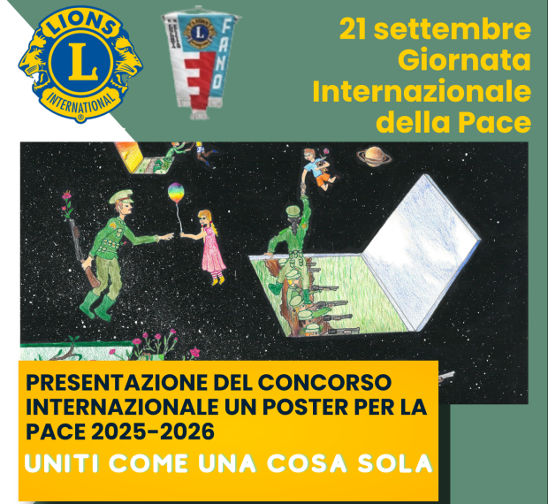 Fano, Lions avvia il concorso Un poster per la pace