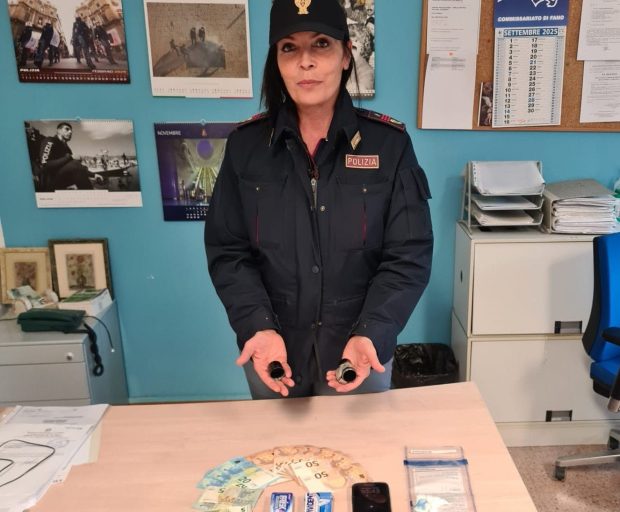 Fano: cittadino albanese arrestato per spaccio e rimpatriato