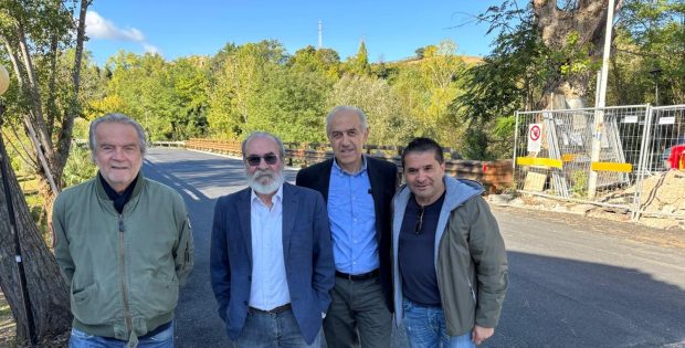 Ponte degli Alberi, inaugurato l’intervento di straordinaria manutenzione e messa in sicurezza sulla Flaminia