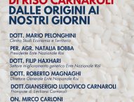 80 anni di riso Carnaroli: dalle origini ai nostri giorni: Fano celebra Emiliano Carnaroli con un convegno il 9 ottobre