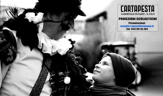 Proiezioni del DocuFilm sul Carnevale di Fano per le scuole: aperte le prenotazioni