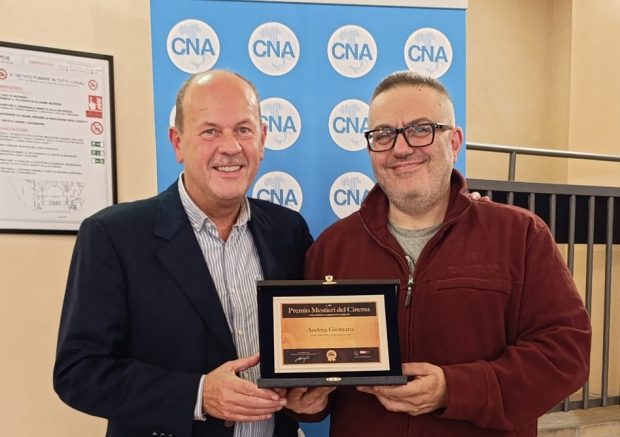 Ad Andrea Giomaro il Premio Mestieri del cinema 2025