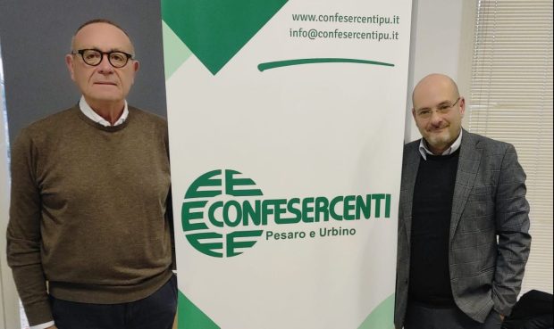Assemblea elettiva Confesercenti Pesaro Urbino 2025: confermati Fiorelli (presidente provinciale) e Ligurgo (direttore provinciale)