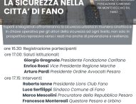 Lions e Confcommercio insieme per il convegno “La Sicurezza nella Città di Fano”