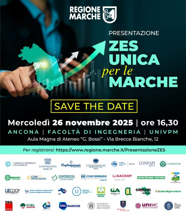 ZES per le Marche: da oggi è possibile presentare le domande