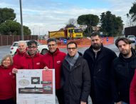Rotatoria di via Aldo Moro: al via l’intervento che ospiterà l’installazione per i 75 anni di AVIS Fano