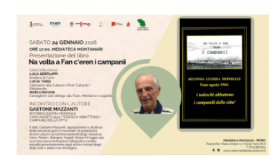 “Na volta a Fan c’eren i campanii”: la memoria di Fano rivive nel libro di Gastone Mazzanti