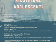 “R-ESISTERE ADOLESCENTI – I venti di Icaro”: alla Mediateca Montanari di Fano il primo evento dell’associazione LuCuPè
