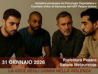 AST Pesaro Urbino, il 31 gennaio in Prefettura convegno sulla violenza di genere