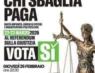 Riforma della giustizia, Fratelli d’Italia incontra i cittadini a Fano giovedì 26 febbraio