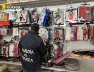 Fiamme gialle Pesaro Urbino: sequestrati oltre 24mila articoli di Carnevale non conformi agli standard di sicurezza