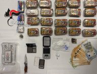Fano,operazione antidroga dei Carabinieri. Tre arresti e due denunce a piede libero, sequestrati 3 kg di sostanze stupefacenti