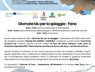 Fano, 29 marzo: volontari di Legambiente e Marche a Rifiuti Zero protagonisti della “Giornata blu per la spiaggia”