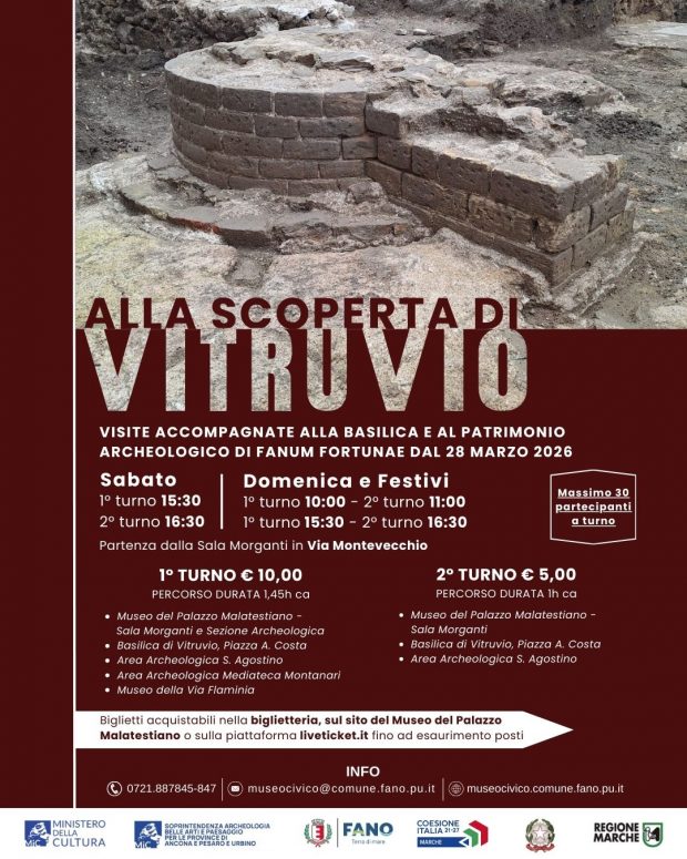 Basilica di Vitruvio, dal 28 marzo visite con formula rinnovata