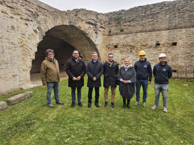 Fano, via ai lavori al Bastione Sangallo