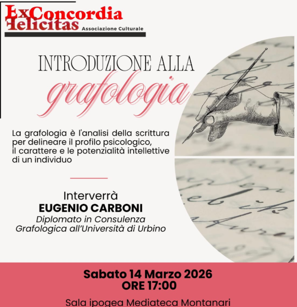 Fano, alla Memo un corso sulla grafologia