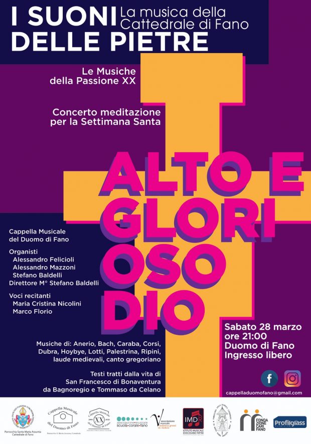 Fano, torna con la 20esima edizione “Le musiche della Passione”