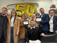 CNA festeggia i riconoscimenti artigiani per Ciaschini & Riga e Mirella Sbrega