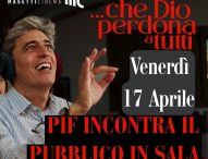 Pif ospite al Masetti Cinema di Fano per il suo “…Che Dio perdona a tutti”