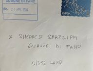 Minacce di morte al sindaco di Fano. Serfilippi: “Un fatto grave e inaccettabile”