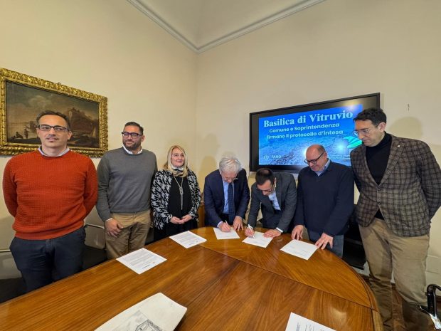 Basilica di Vitruvio, firmato il protocollo tra Comune di Fano e Soprintendenza