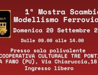 A Fano la prima edizione della Mostra scambio di modellismo ferroviario