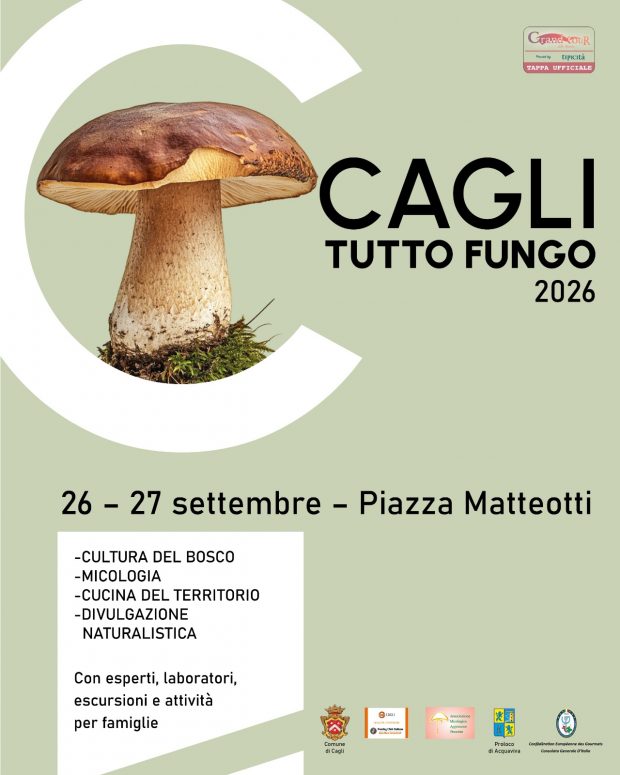 Sabato 26 e domenica 27 settembre Cagli Tutto Fungo
