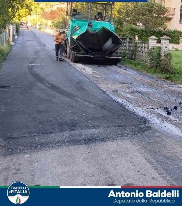 Baldelli (FDI): “A Cantiano intervento da 850mila euro”